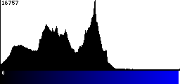 Blue Histogram