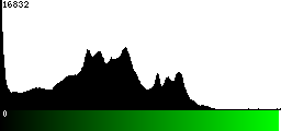 Green Histogram