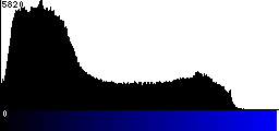 Blue Histogram