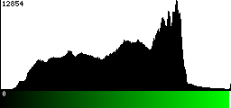 Green Histogram