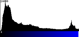 Blue Histogram