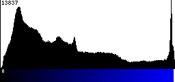 Blue Histogram