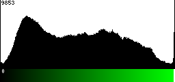 Green Histogram