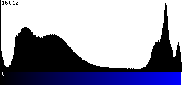 Blue Histogram