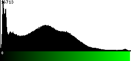 Green Histogram