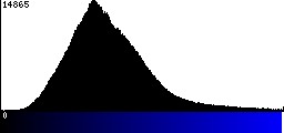 Blue Histogram