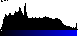 Blue Histogram