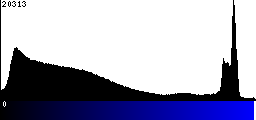 Blue Histogram