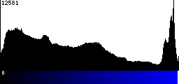 Blue Histogram