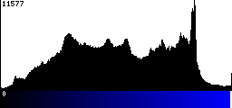 Blue Histogram