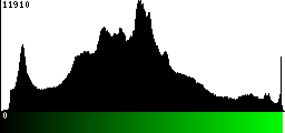 Green Histogram