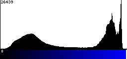 Blue Histogram