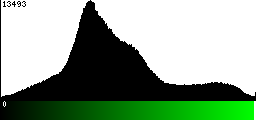 Green Histogram