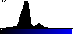 Blue Histogram