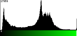 Green Histogram