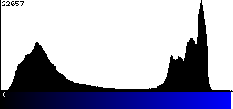 Blue Histogram