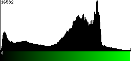 Green Histogram