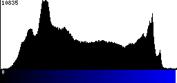 Blue Histogram