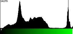 Green Histogram