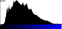 Blue Histogram