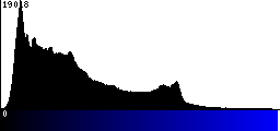 Blue Histogram