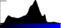 Blue Histogram