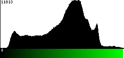 Green Histogram