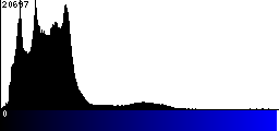 Blue Histogram