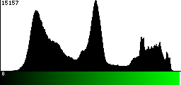 Green Histogram