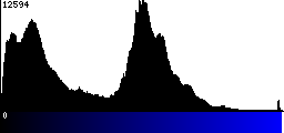 Blue Histogram