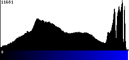 Blue Histogram