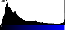 Blue Histogram