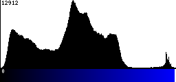 Blue Histogram