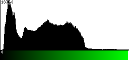 Green Histogram