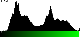 Green Histogram