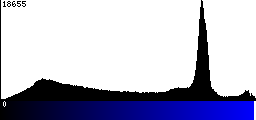 Blue Histogram