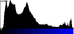 Blue Histogram