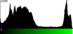 Green Histogram