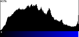 Blue Histogram