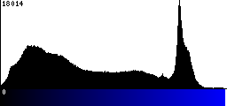 Blue Histogram