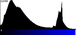 Blue Histogram