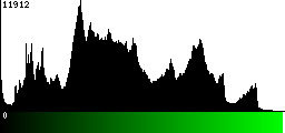 Green Histogram