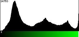 Green Histogram