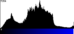 Blue Histogram