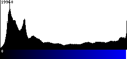 Blue Histogram