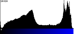 Blue Histogram