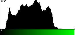 Green Histogram