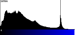 Blue Histogram