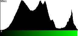 Green Histogram