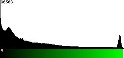 Green Histogram